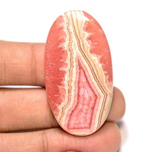 Rhodochrosite Cabochon... Oval Cabochon...45x24x5 mm...72 Cts...A#N650