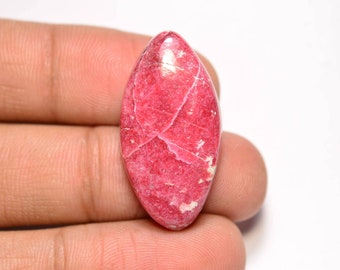 Thulite Cabochon...Marquise Cabochon...30x16x6 mm...26 Cts...A#L4710