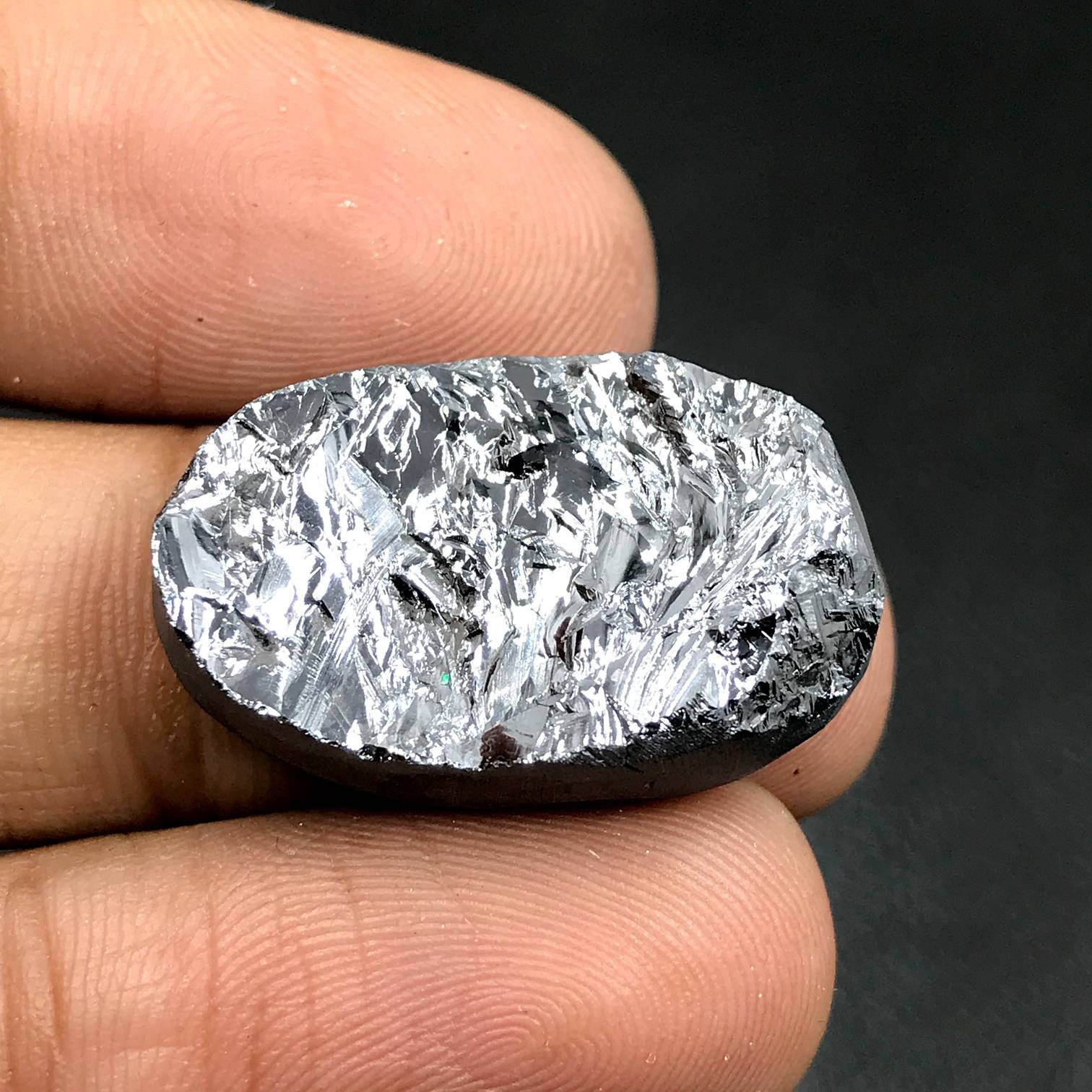 Terahertz Stone Cabochon.. Silicon Elite Shungite Cabochon Terahertz Stone Cabochon.. Silicon Elite Shungite Cabochon
