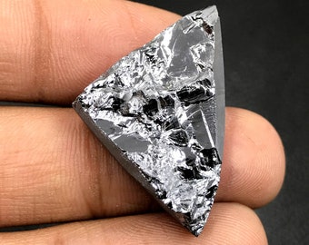 Terahertz Stone Cabochon.. Silicon Elite Shungite Cabochon