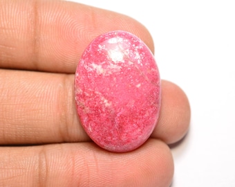 Thulite Cabochon...Oval Cabochon...25x18x5 mm...24 Cts...A#L4690