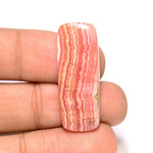 Rhodochrosite Cabochon... Cushion Cabochon...32x12x5 mm...28 Cts...A#N678