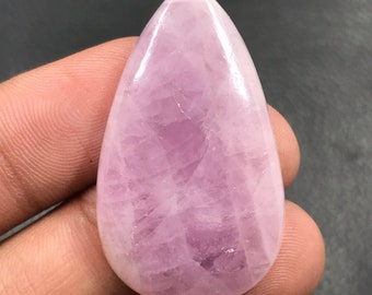 Kunzite Cabochon...Pear Cabochon...39x23x6 mm...55 Cts...A#M4483