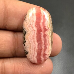 Rhodochrosite Cabochon...Oval Cabochon...30x16x7 mm...40 Cts...A#K5605