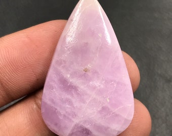 Kunzite Cabochon...Pear Cabochon...38x24x6 mm...46 Cts...A#M4484