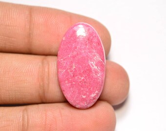 Thulite Cabochon...Oval Cabochon...26x15x5 mm...21 Cts...A#L4692