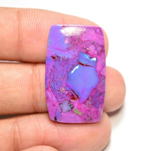 Mohave Türkis Cabochon...Mojave Türkis Cabochon...Kissen Cabochon...28x17x4mm..19Cts...#H5378