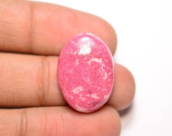 Thulite Cabochon...Oval Cabochon...23x17x6 mm...24 Cts...A#L4695