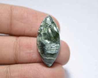 Seraphinit-Cabochon... Marquise-Cabochon... 26x12x6 mm.. 13 Cts...#F435