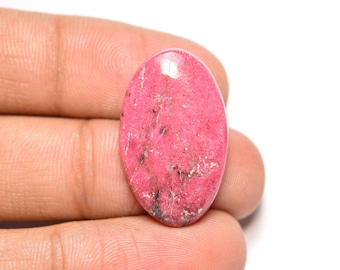 Thulite Cabochon...Oval Cabochon...26x16x4 mm...18 Cts...A#L4691