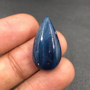 Leland Blue Cabochon... Pear Cabochon...25x14x7 mm...20 Cts...A#N1052