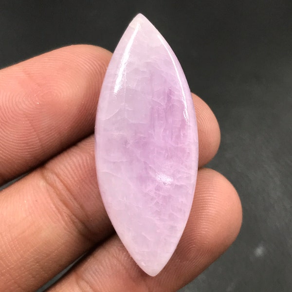 Kunzite Cabochon...Marquise Cabochon...39x16x6 mm...34 Cts...A#M4493