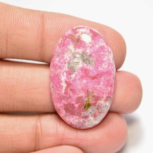 Cabochão Thulite... Cabochão oval...32x20x5mm...31Cts..#H8155