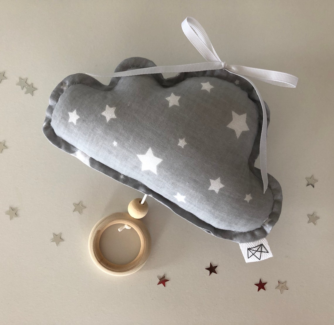 Cloud baby Music box Baby Music mobile Crib mobile Baby Etsy