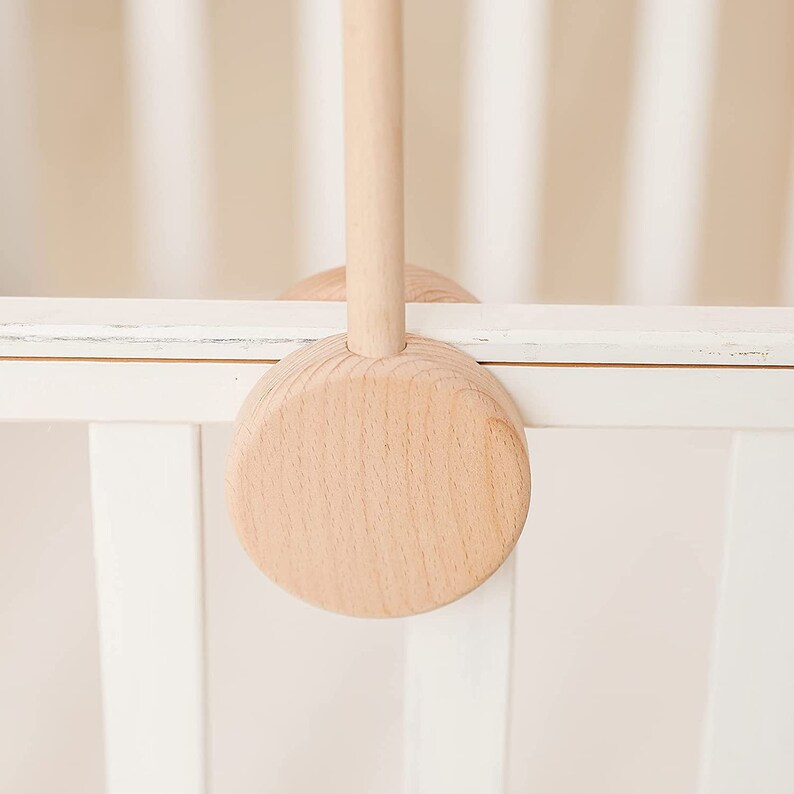 Cot Mobile Hanger Baby Mobile Hanger Crib Wooden Mobile Etsy