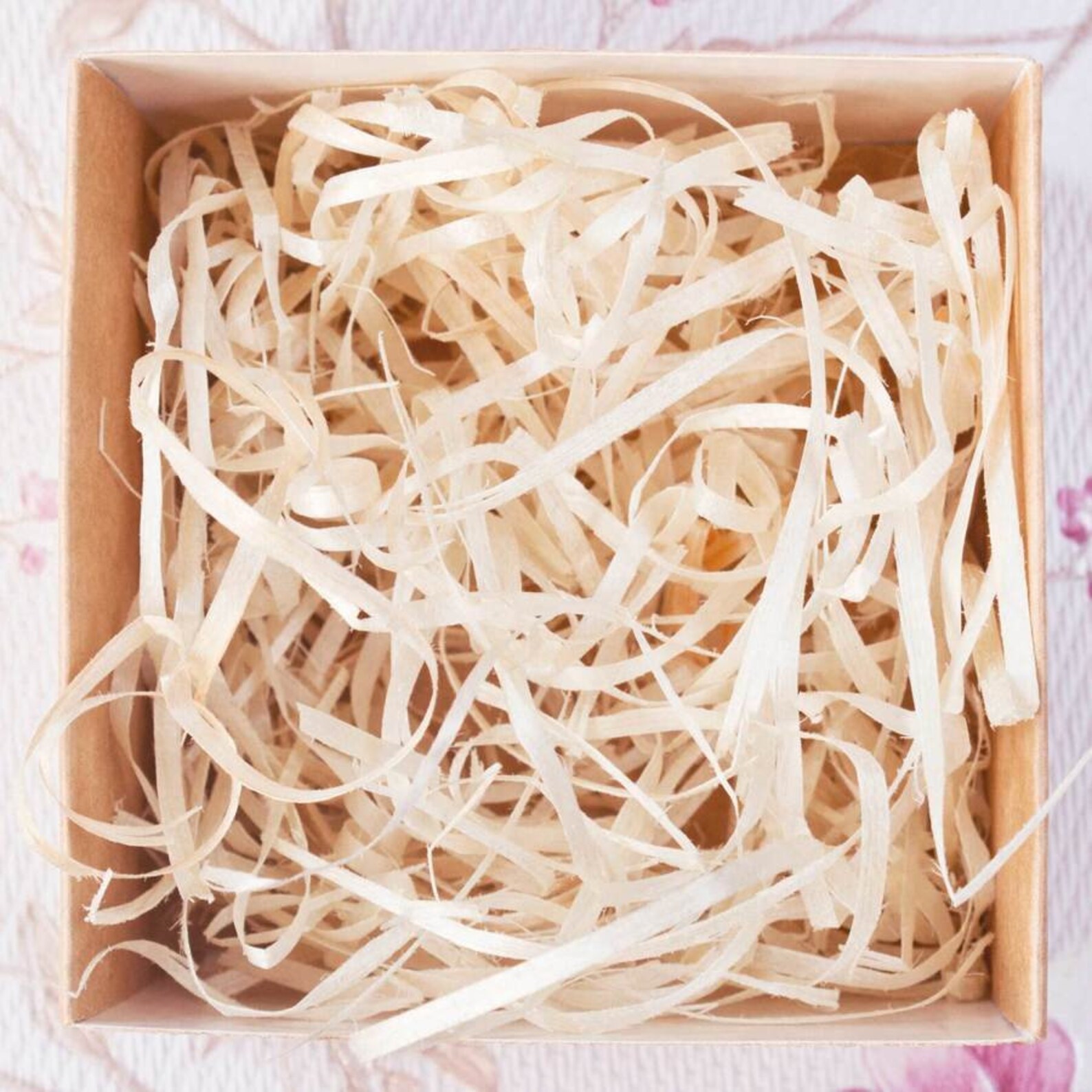 Wood wool filler Box stuffing Natural wood curls Gift Etsy