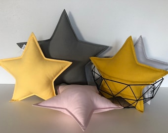 Star Pillow, Star Cushion, Nursery decor, Baby gift, Star Shaped Pillow, Kids play pillow, Decorative Pillow, Kids Pillow,  Nursery decor