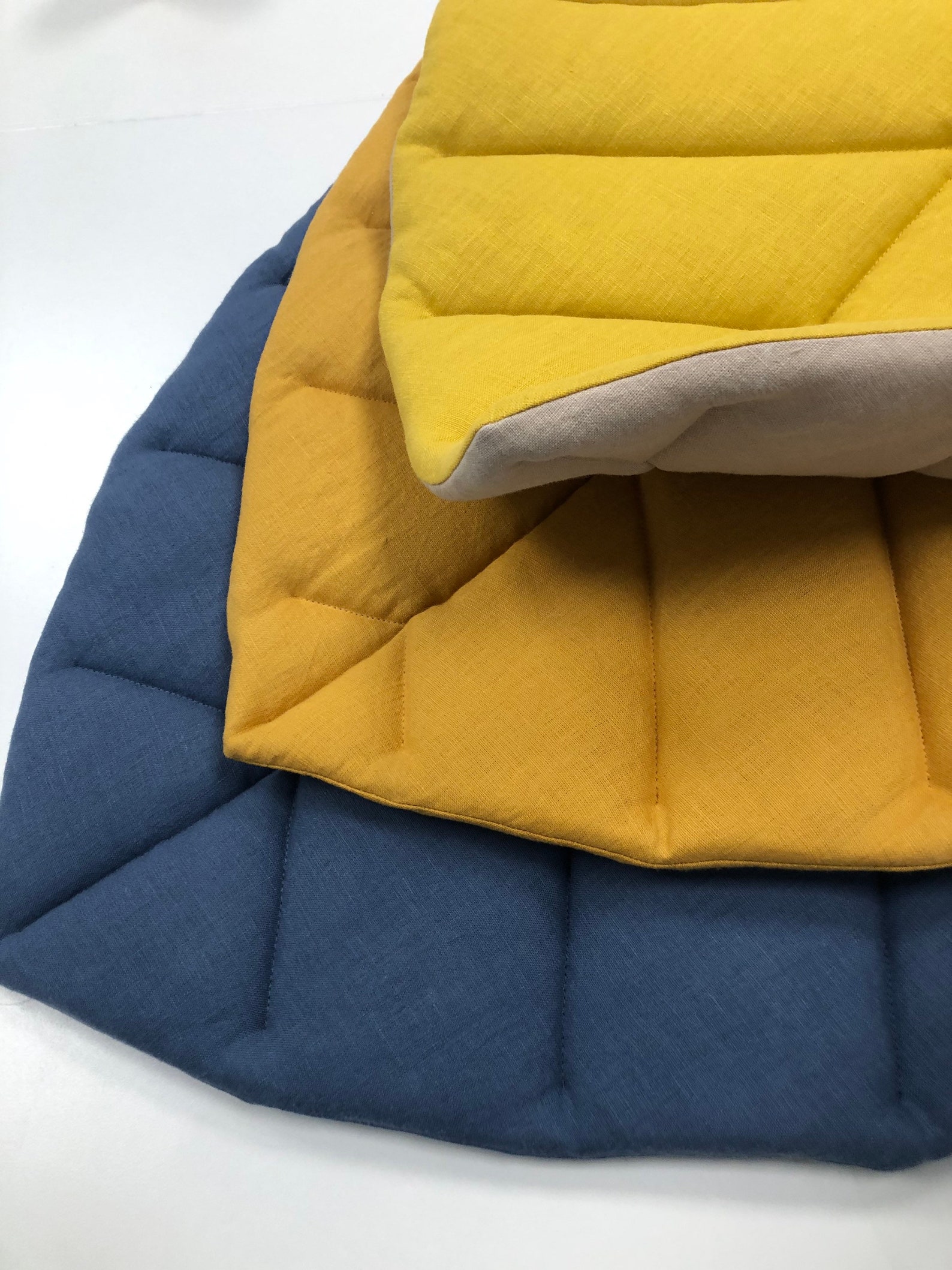 READY TO SHIP Leaf Rug Linen Play Mat Nursery Rug Leaf Etsy