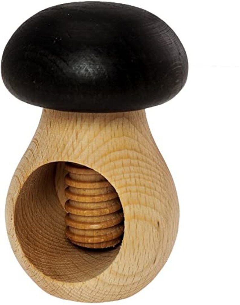 Montessori Wooden Toy Wooden Mushroom Natural Learning Toy Etsy