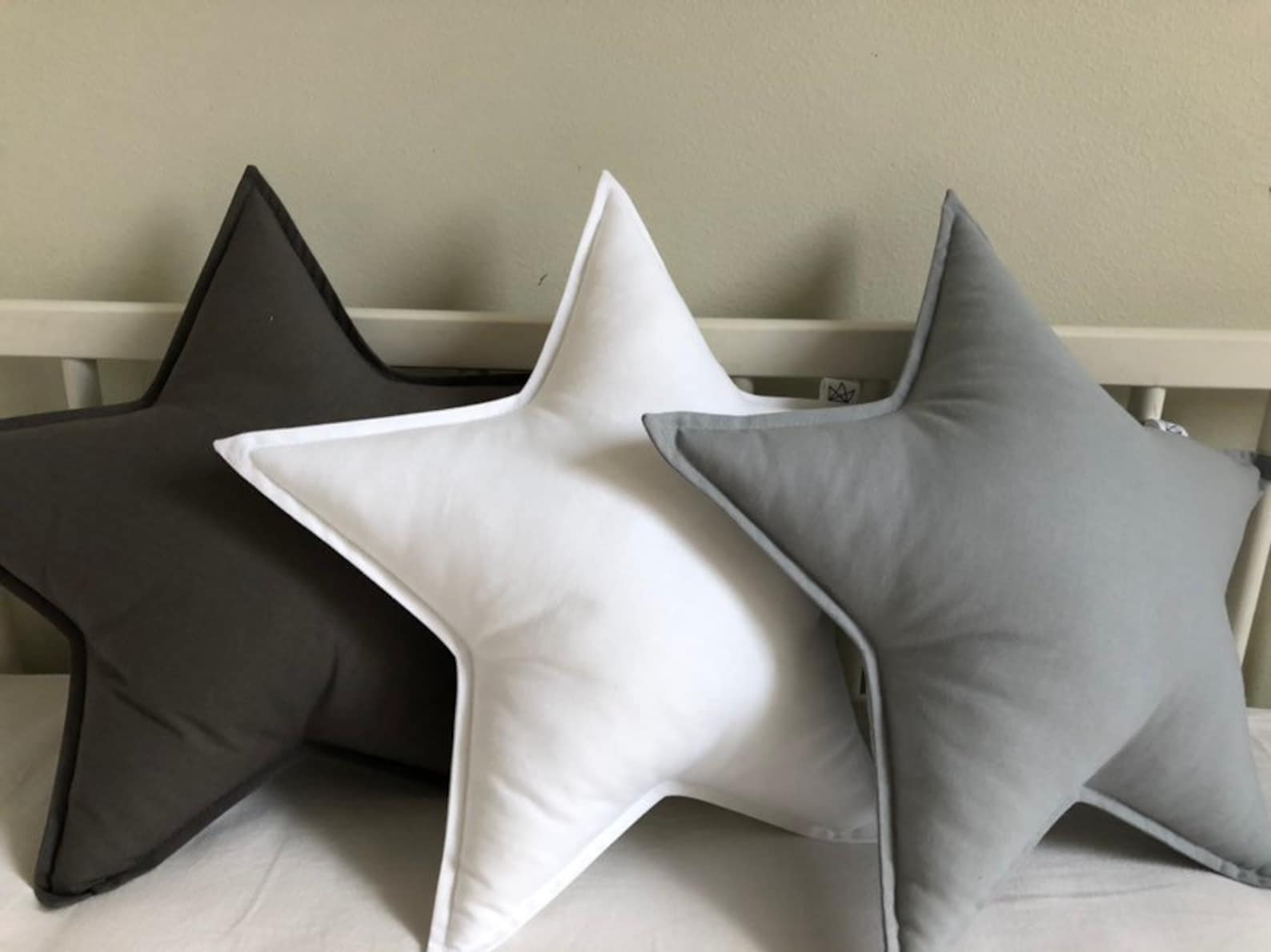 Star Pillow Star Cushion Nursery Decor Baby Gift Star Etsy
