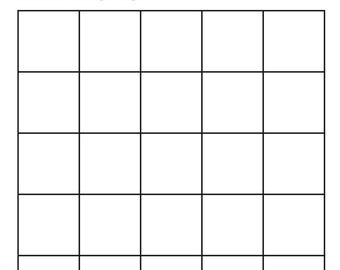 Afdrukbare nieuwjaarskaart bingo 2026