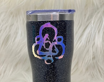 Coheed and Cambria Inspired Glitter Tumbler