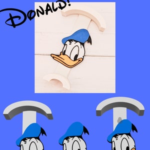 STL file for 3D Printing Donal Duck Inspire Loungefly Display image 2