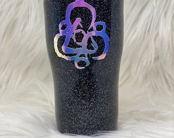 Coheed and Cambria Inspired Glitter Tumbler