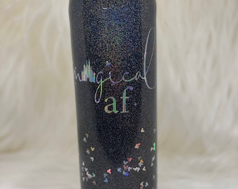 Magical AF Glitter Tumbler