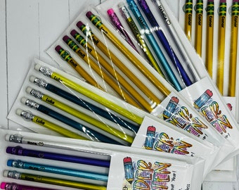 Custom Personalized Back to School Pencils