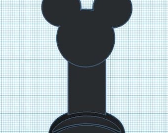 STL file for 3D Printing -- Minnie Inspire Loungefly Display -- Mickey