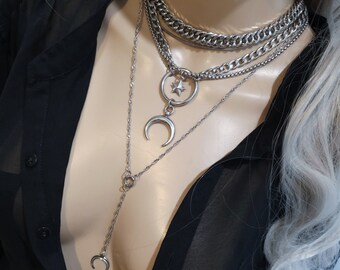 Magliano Silver A Mess Necklace（Magliano White New Mess Of