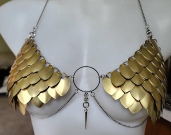 Drachenreiter Rüstung, Scalemail Brustpanzer, Korsett Kostüm, Fantasy Womens Festival Rüstung, Feen Gala Märchen, Wikinger, Fee Cosplay