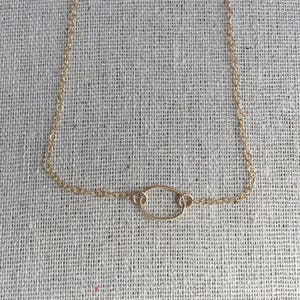 サークル オブ ライフ カルマ ネックレス 上品なゴールド フィルド ネックレス ボヘミアン スタイル