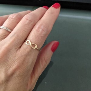 14kt Infinite Rings solid Gold