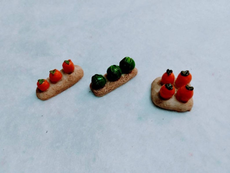 fairy vegetable garden Fairy garden vegetables miniature food miniature carrots miniature vegetables dollhouse garden gnome gardens