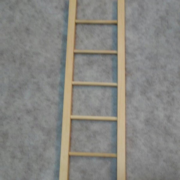 10" ladder, Elf ladders, ladders, wooden ladders, farmhouse decor, cake ladders, dollhouse accessories, bird ladders, Christmas tree ladders