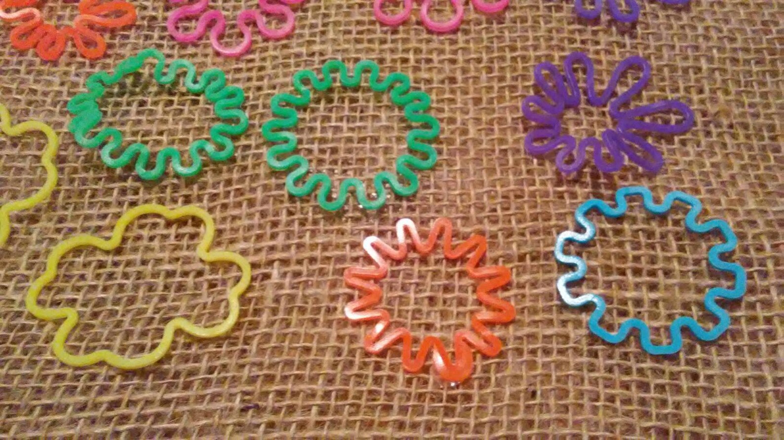 Silly bands bands shaped rubber bands colorful rubber Etsy