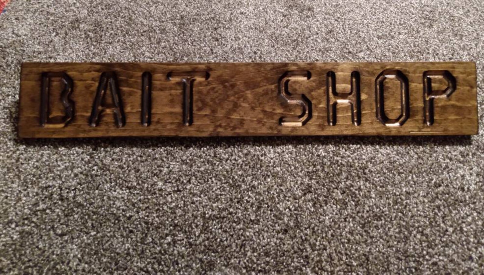 Bait Shop, Bait Shop Wooden Signs, Hanging Signs, Tackle Signs, Wood ...
