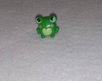 MINIATURE frog, fairy gardens, gnome gardens, dollhouse animals, sensory bin animals, fairy garden animals, miniature fairy garden animals