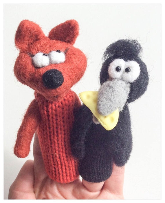 wool finger puppets