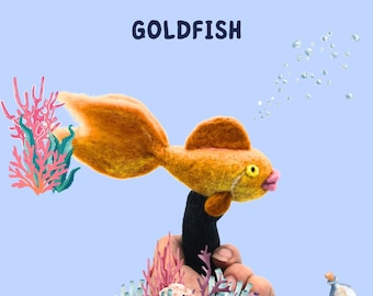 Finger puppet Golden Fish