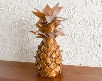 Paper pineapple - nice decoration for modern space.