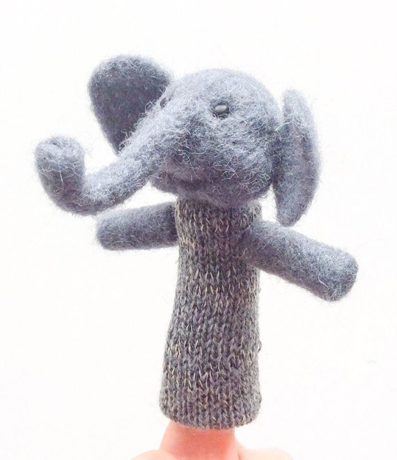 finger puppet elephant