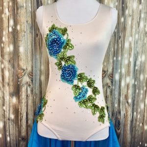 Custom Designed Lyrical Competition Dance Solo Costume-Adult Extra Small-Impressive!