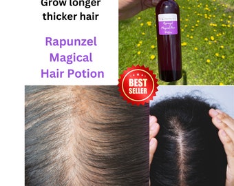 Grow hair long and fast Rapunzel magical hair potion aryuvedic hair loss for men and women