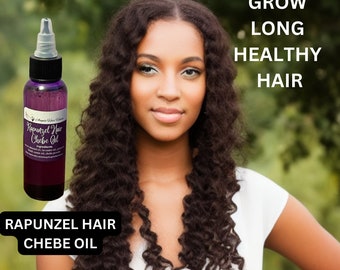 Chebe hair growth oil serum from Chad long hair like Rapunzel