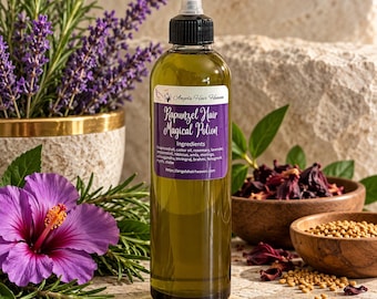 Rapunzel magical hair potion, Ayurvedic Scalp Treatment, Thickening Hair Serum, all hair types, hair growth oil for thinning hair solution