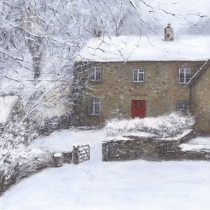 Weihnachtskarten - Winter Cottage 6er Pack