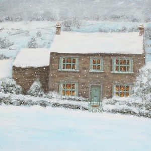Christmas Cards Pack - Snowy Cottage Pack of 6